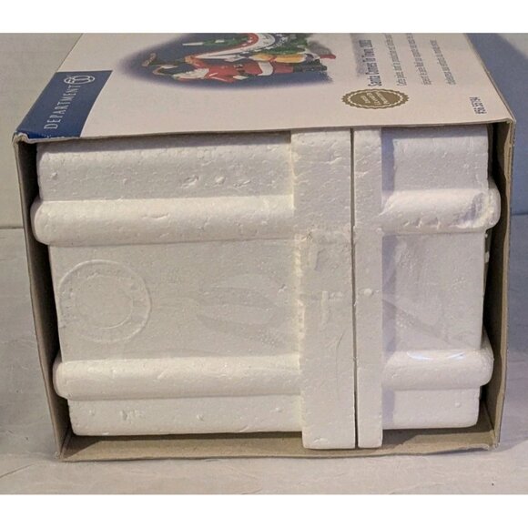 Dept 56 Santa Comes To Town 2003 Snow Village Christmas  Retired Patriotic Box - Picture 16 of 16